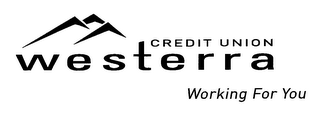 WESTERRA CREDIT UNION WORKING FOR YOU