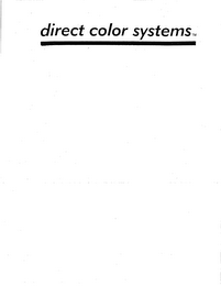 DIRECT COLOR SYSTEMS