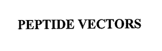 PEPTIDE VECTORS