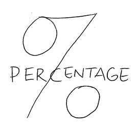 PERCENTAGE