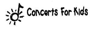 CONCERTS FOR KIDS