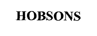 HOBSONS