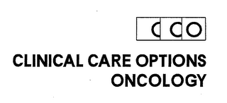 CCO CLINICAL CARE OPTIONS ONCOLOGY