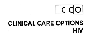 CCO CLINICAL CARE OPTIONS HIV