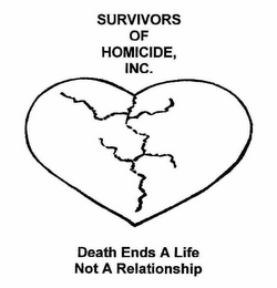 SURVIVORS OF HOMICIDE, INC. DEATH ENDS A LIFE NOT A RELATIONSHIP