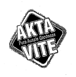 AKTA PURE AUSSIE GOODNESS VITE