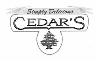 SIMPLY DELICIOUS CEDAR'S