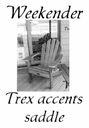 WEEKENDER TREX ACCENTS SADDLE