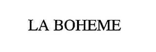 LA BOHEME