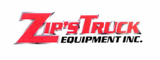 ZIP'S TRUCK EQUIPMENT INC.