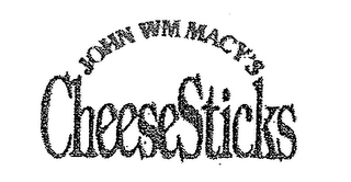 JOHN WM MACY'S CHEESESTICKS