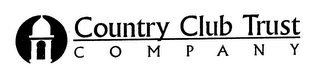 COUNTRY CLUB TRUST COMPANY