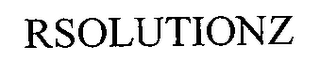 RSOLUTIONZ