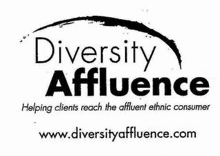 DIVERSITY AFFLUENCE HELPING CLIENTS REACH THE AFFLUENT ETHNIC CONSUMER WWW.DIVERSITYAFFLUENCE.COM