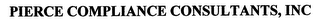 PIERCE COMPLIANCE CONSULTANTS, INC