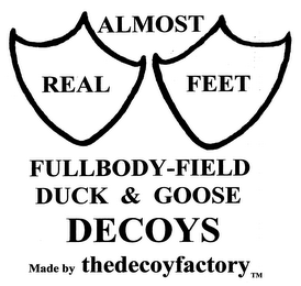 ALMOST REAL FEET FULLBODY-FIELD DUCK & GOOSE DECOYS MADE BY THEDECOYFACTORY