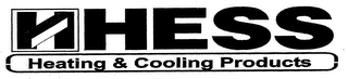 H HESS HEATING & COOLING PRODUCTS