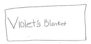 VIOLET'S BLANKET