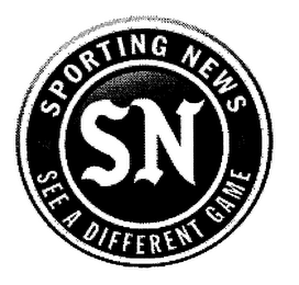 SN SPORTING NEWS SEE A DIFFERENT GAME