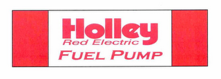 HOLLEY RED ELECTRIC FUEL PUMP