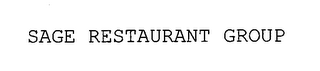 SAGE RESTAURANT GROUP