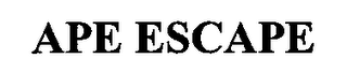 APE ESCAPE
