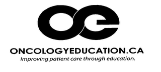 OE ONCOLOGYEDUCATION.CA IMPROVING PATIENT CARE THROUGH EDUCATION.