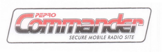 PEPRO COMMANDER SECURE MOBILE RADIO SITE