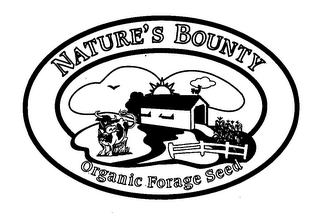 NATURE'S BOUNTY ORGANIC FORAGE SEED