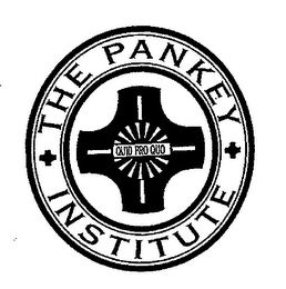 THE PANKEY INSTITUTE QUID PRO QUO