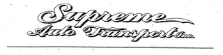 SUPREME AUTO TRANSPORT INC.