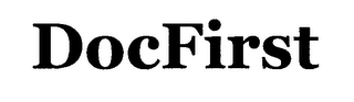 DOCFIRST