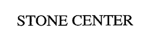 STONE CENTER