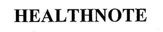 HEALTHNOTE