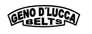 GENO D'LUCCA BELTS