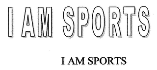 I AM SPORTS I AM SPORTS