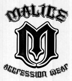 M MALICE AGGRESSION WEAR