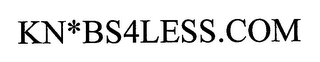 KN*BS4LESS.COM