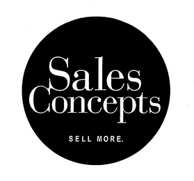 SALES CONCEPTS SELL MORE.