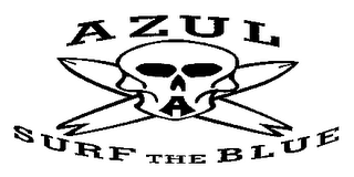 A AZUL SURF THE BLUE
