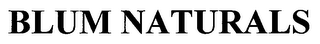 BLUM NATURALS