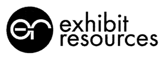 ER EXHIBIT RESOURCES