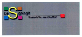 DESIGNINGIT "CREATION IS THE HEART OF THE MIND"