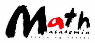 MATH ACADEMIA LEARNING CENTER