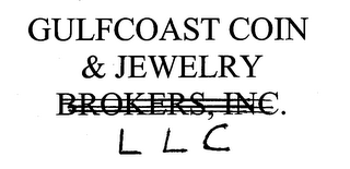 GULFCOAST COIN & JEWELRY L L C