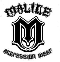 M MALICE AGGRESSION WEAR