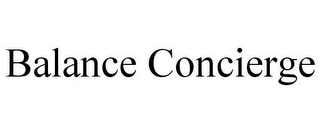 BALANCE CONCIERGE