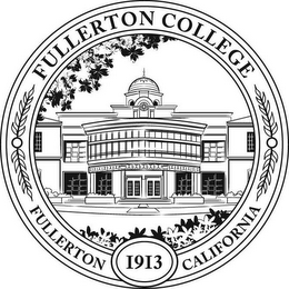 FULLERTON COLLEGE FULLERTON CALIFORNIA 1913