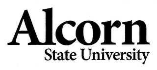 ALCORN STATE UNIVERSITY