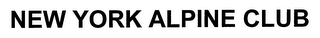 NEW YORK ALPINE CLUB